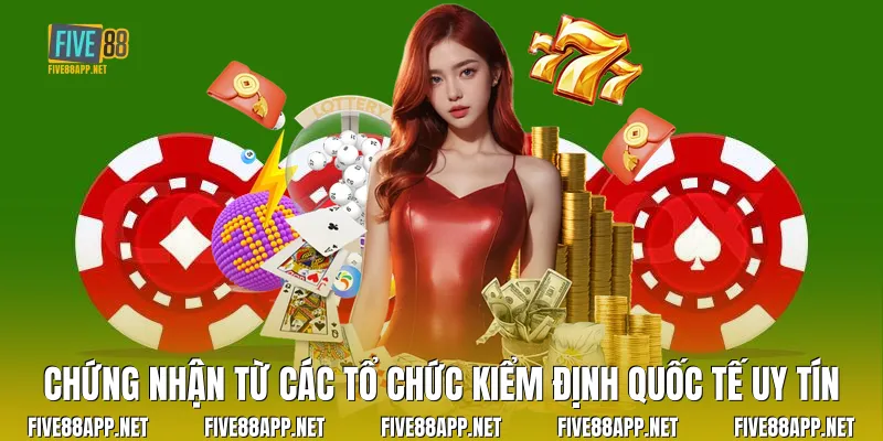 Chứng nhận từ các tổ chức kiểm định quốc tế uy tín