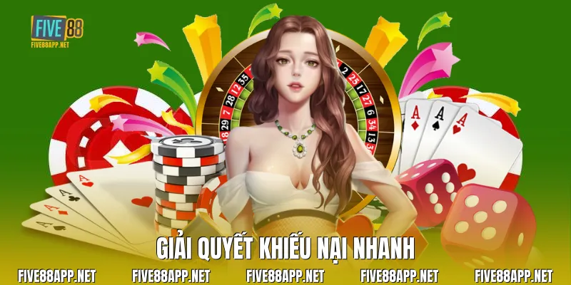 Giải quyết khiếu nại nhanh